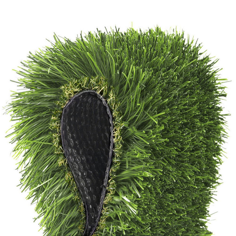 Primeturf Artificial Grass 20SQM 20mm Synthetic Fake Lawn Turf Plant Plastic 4-coloured 1mx10m